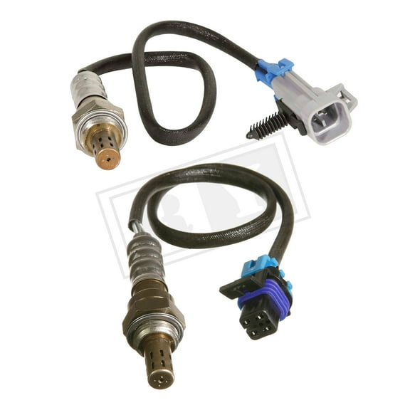 Ruiya 2Pcs Upstream & Downstream O2 Oxygen Sensor For 2001-2004 Chevy Impala, Buick Century, Pontiac Aztek