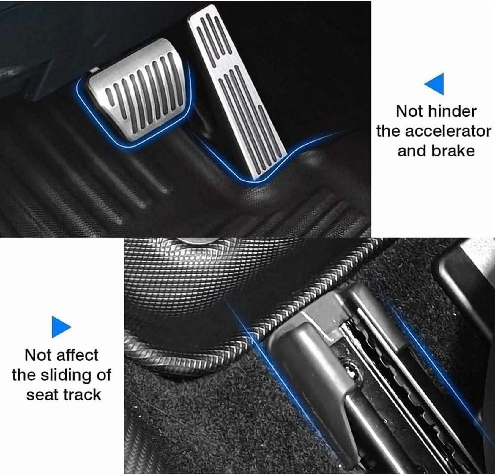 Car Floor Mats for 2021-2025 Ford Bronco Sport/2022-2025 Ford Maverick - Custom Fit TPE Rubber Non-Slip Automotive Floor Liners, Easy to Clean All-Weather Car Mats