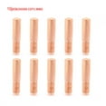 thumbnail image 2 of Welding   Tips, 10Pcs Lightweight Contact Tip Replacement Easy Installation  For Industrial Welder, 2 of 8