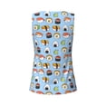 thumbnail image 5 of Lsque Kawaii Sushi (2) Printed Workout Tank Tops for Women, Athletic Sports Tank Tops, Compression Sleeveless Dry Fit Shirts,Sleeveless Yoga Shirt-XX-Large, 5 of 9