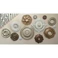 thumbnail image 6 of Ekena Millwork ROS05X05NO 5 In. OD X 1 In. P Architectural Norfolk Rosette, 6 of 15