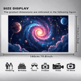 thumbnail image 5 of LUUFILx Space Galaxy Astronaut Backdrop Banner for Outer Space Party Decorations and Sci Fi Theme Background Photography Props Kids Birthday Celebration, 5 of 7