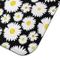 thumbnail image 5 of Daisy Dish Drying Rack Mat for Kitchen Microfiber Absorbent Pad Foldable Floral Counter Drainer Mat Spring Summer 16x18 Inch, 5 of 7