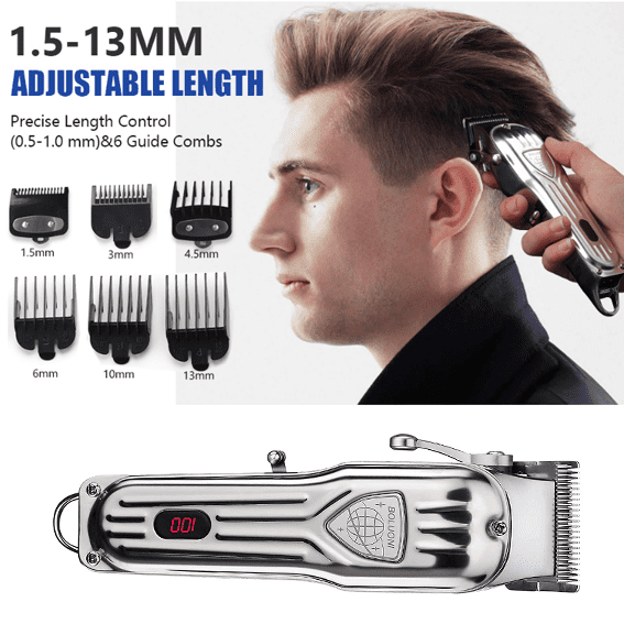 AUST Hair Clippers For Men Professional Electric Rechargeable Hair Trimmer  Clipper Barber With USB Rechargeable Eletric Clippers | Electric Hair  Clipper For Men, Professional Razor, Rechargeable, Led, Adjustable, Usb,  For Barber Shop |