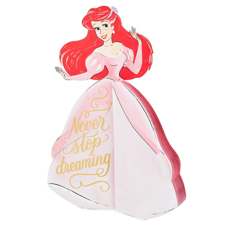 Hallmark Toy Ariel Honeycomb Dress Card - Walmart.com