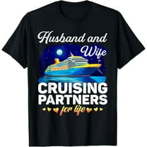 Husband and Wife Cruise Shirt 2024 Matching Couple Outfits T-Shirt