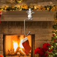 thumbnail image 4 of Colgador De Gancho Para Chimenea, Soporte De Calcetín De Navidad Para Adorno, Fiesta, Café, Plateado+Colgador De Gancho Para Chimenea, Soporte De Calcetín Navideño Estilo E Sunnimix none, 4 of 8