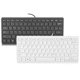 thumbnail image 5 of Teclado con cable de 78 teclas, ideal para regalar, práctico, compacto, moderno, silencioso. blanco, 5 of 9