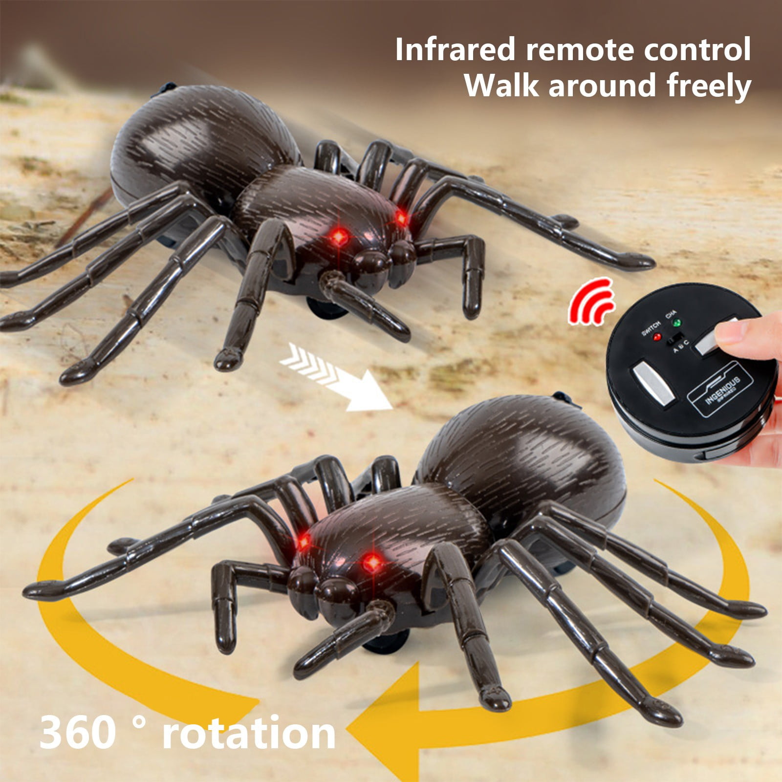 Remote control hot sale spider asda