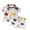 A-White, variant on NIEWTR Kids Summer Outfit Set 2PCs Toddler Short Sleeve Round Neck Tee with Comfy Shorts Breathable Pajamas Gift Set for 2T 3T 4T(A-White,4-5 Years)