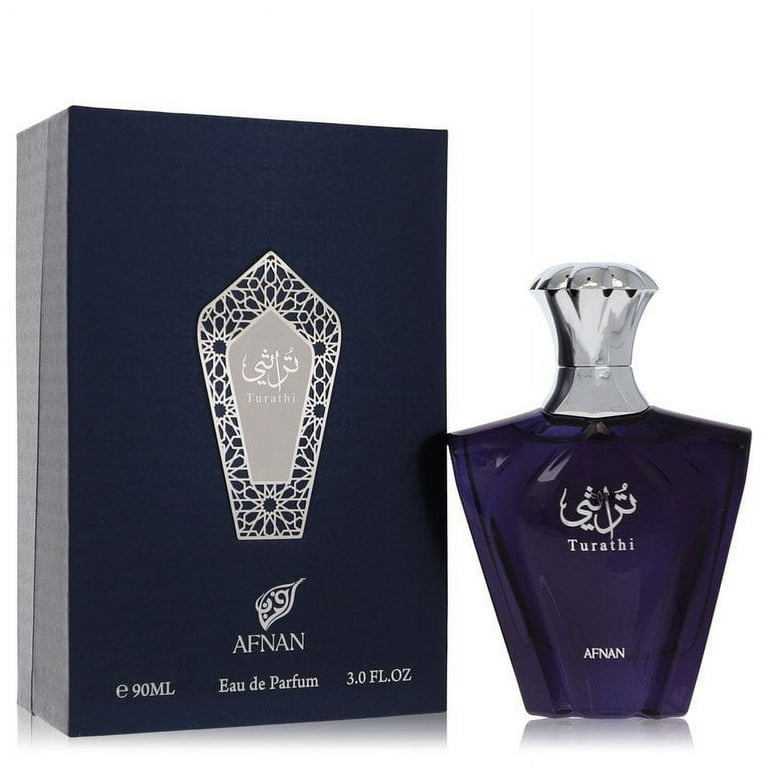 Afnan Turathi Blue Eau De Parfum Spray By Afnan - 3 oz Afnan Turathi Blue Eau De Parfum Spray By Afnan - 3 oz