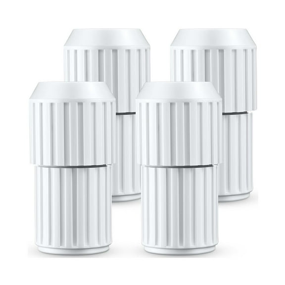 ABS Pool Pole Replacement Connectors,Durable Telescopic Pool Pole Joints,Compatible with 32mm/28mm Inner Diameter,Set of 4