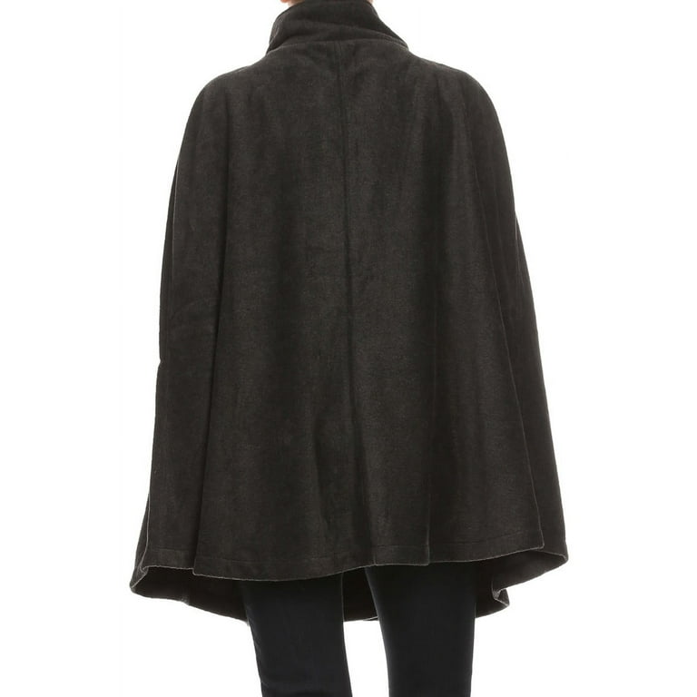 最終お値下げです！ REVERSIBLE BOA PONCHO COAT Amazon.com: Unique Gifts Women Hooded Wool Blend Maxi Long