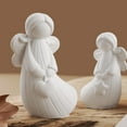 thumbnail image 5 of Meggemo Silicone Craft Mold Mirror Finish Angel Elf Heart Shape for Resin Cement Gypsum Home Decoration Craft, 5 of 5