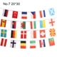 thumbnail image 5 of Naiovety Bandera de cuerda Top 24/32 Naciones Copa Europea Pequeño adorno de Navidad Hogar Jardín Colgando Banderín Banner Reunión Decoración del hogar, 5 of 6