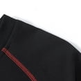 thumbnail image 6 of Men's Shirt and Shorts Set 2 Piece Fashion Summer Tracksuits Cotton Oversized T-Shirts Drawstring Shorts Outfits Big and Tall Size M-5XL Black, 6 of 8