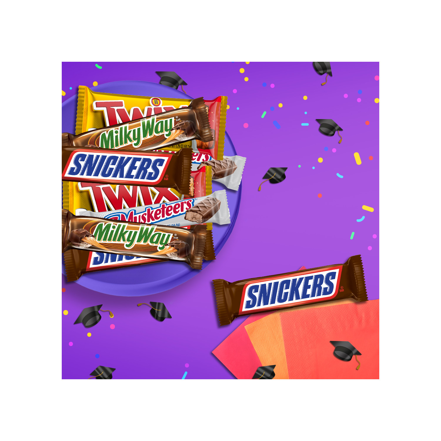 Snickers, Twix, Milky Way & 3 Musketeers 18-Bar Pack photo 5