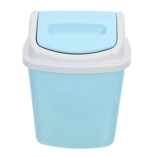 Hytrove De Basura De Plástico Con Oscilante Para Dormitorio O Cocina
