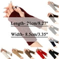 thumbnail image 3 of beishanbush Gloves Mittens Winter Gloves for Women Warm Glove Windproof Elastic Texting Black Gloves Women Warm Lined Gloves Khaki, 3 of 4