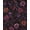 Purple, Pattern 1, variant on Design&I 6'x9' Washable Area Rug Snag-Free Purple Orange Mystical Garden Lantern Motif Enchanted Floral Crystal for Dining Room, Under Table, Office