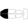 thumbnail image 2 of Rvinyl Window Tint Kit Compatible with Dodge Caravan 2001-2007 - Front Precut Kit - 5%, 2 of 8