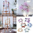 thumbnail image 2 of Colorful Butterfly Silk Flower Bouquets 3D Textured Branch For Table Top Centerpieces Or Party Decoration, 2 of 21