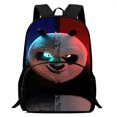 thumbnail image 3 of Mochilas para niños con dibujos animados de Kung Fu Panda, regalo de cumpleaños para niños, niñas, estudiantes, mochilas escolares para niños, mochila duradera de gran capacidad para acampar, 3 of 5