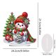 thumbnail image 3 of 5D DIY Diamond Art Decoraciones Mesa Acrílico Navidad Muñeco Nieve, 3 of 9