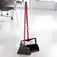 thumbnail image 3 of Libman Commercial 919 Lobby Dust Pan and Broom Set Open Lid, Black/Red Pack of 2 Tw Pck, 3 of 5