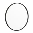 thumbnail image 2 of Merrick Lane 24" Round Accent Wall Mirror in Black with Metal Frame for Bathroom, Vanity, Entryway, Dining Room, & Living Room, 2 of 12