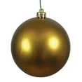 thumbnail image 1 of Vickerman Boule Ornementale Mate Olive 12 Pouces, 1 of 5