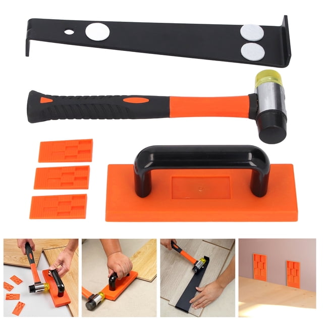Kit De Instalación De Pisos De Madera, Kit De Instalación De Pisos De Madera Laminada Reutilizable Para Mejoras En El Hogar