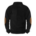 thumbnail image 3 of Susanny Mens Corduroy Shirts Long Sleeve Western Elbow Patches Button Up Henley Sweatshirts Casual Cotton Work Pullover Thermal Golf Windbreaker Sweaters Black S, 3 of 3