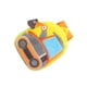 thumbnail image 2 of Minnieouse de felpa para niños, portátil, con dibujos animados, patrón automotriz colorido, cremallera, gran capacidad, bolsa para estudiantes, Mochilas Tipo 1 Minnieouse AP012903-01, 2 of 6