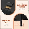 thumbnail image 6 of WLIVE Dresser for Bedroom with 5 Drawers, Wide Bedroom Dressers with Drawer Organizers, Chest of Drawers, Fabric Dresser for Living Room, Closet, Hallway, Charcoal Black, 6 of 8