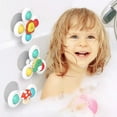 thumbnail image 7 of Loespoir Suction Cup Spinning Toy Set, Rotating Educational Toy, Sensory Toys & Travel Table Toy for Toddlers, for Bath And Table Funs, Birthday for Toddler, 7 of 7