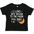thumbnail image 3 of Inktastic I Love My Mom to the Moon and Back Boys or Girls Toddler T-Shirt, 3 of 5