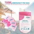 thumbnail image 3 of Bolsa de orina de emergencia para coche portátil de 700 ml bolsas de vómito Mini bolsas de vómito para orinal Hugtrwg Para estrenar, 3 of 6