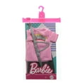 thumbnail image 3 of Barbie Fashions Pack: Ken Doll Clothes with Pink “Paradise” Top, Checked Pants & Chain Belt, 3 of 4