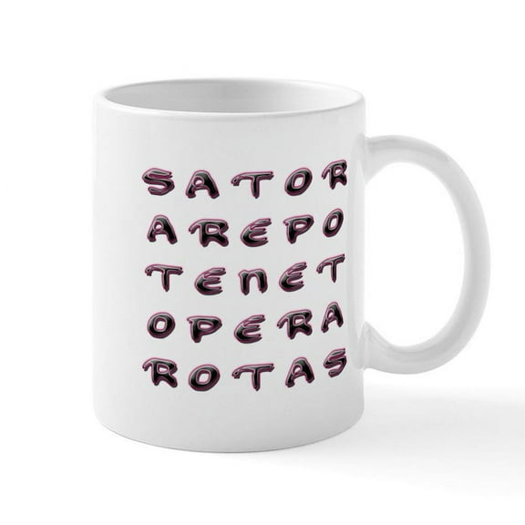 CafePress - SATOR Square Mug - 11 oz Ceramic Mug - Novelty Coffee Tea Cup
