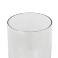 thumbnail image 5 of DecMode Glass Candle Holder with Elevated Base, 5 of 12