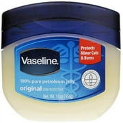 Vaseline 100% Pure Petroleum Jelly, Original Skin Protectant, 13 Oz (Pack of 2)