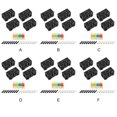 thumbnail image 1 of Pack of 4 Car Fuse Holder Universal Auto Vehicle Truck Caravans RVs Flame Retardant Circuit Protection Fuses Replacement Parts 150A, 1 of 9