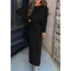 thumbnail image 3 of Conjunto de Falda de Dos Piezas para Mujer PRETTYGARDEN Negro XXL, 3 of 4
