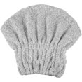 thumbnail image 1 of wonima11 Charcoal Fiber Hair Drying Towel Dry Cap, Lightweight Strong Absorbent, for After Bath Drying Hair, Light Gray, 1 of 1