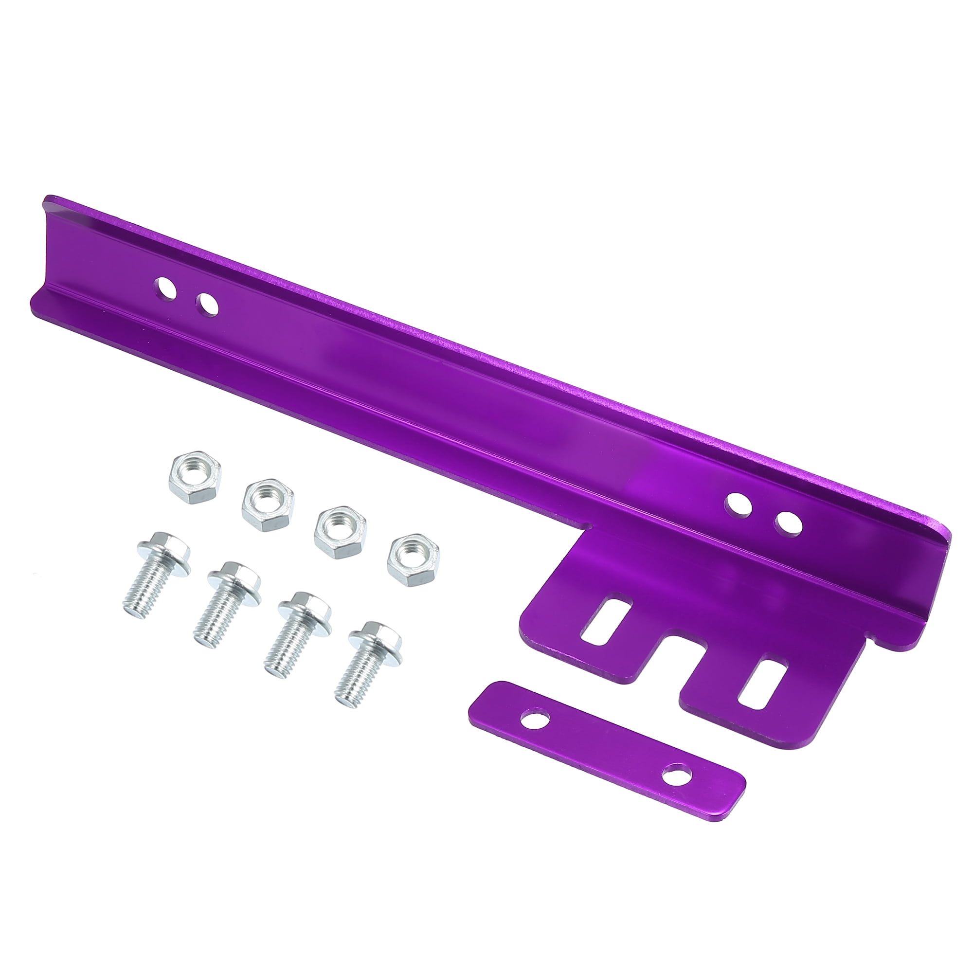Details about   Purple Chrome License Plate Frame CELICA Laser Etched Metal Screw Cap 