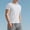 35#White, variant on Mens Athletic Short Sleeve Compression Shirts Workout Running Dry Fit lightweight T-Shirt Slimming Sports Baselayer Tops Light Gray XL
