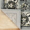 thumbnail image 4 of Superior Lille Traditional Floral Indoor Runner Rug, Cream, 2' 7" x 10', 4 of 7