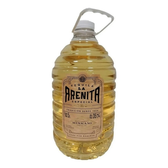 Paquete de 3 Tequila La Arenita Especial Pet 5 L La Arenita Paquete de 3