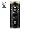 thumbnail image 6 of Death Wish Coffee Cold Brew Latte Variety Pack, 12 Cans – Mocha, Vanilla & Caramel – High Caffeine Ready‑to‑Drink Coffee, 6 of 14